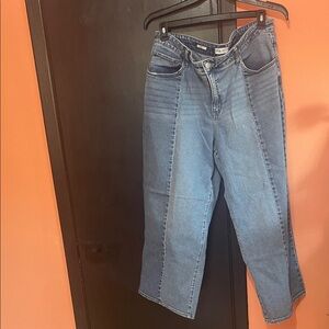 Ava and Viv 
High rise straight  jeans